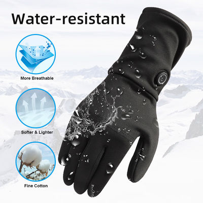Venta al por mayor Guantes de invierno calientes más delgados Guantes eléctricos impermeables con pantalla táctil