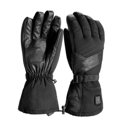 Guantes de invierno con calefacción de litio recargable para pesca Guantes eléctricos de 7,4 V con batería para esquí
