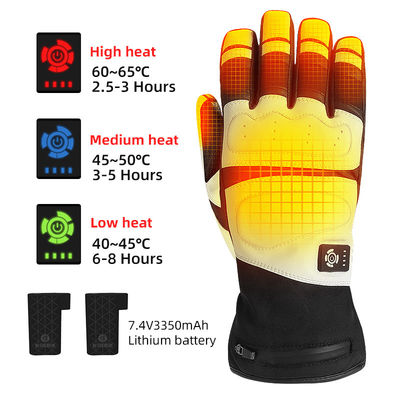 Guantes de silicona antiderrapante para ciclismo Guantes eléctricos para motocicletas para hombres mujeres