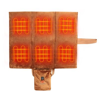 Sillón de asiento con calefacción recargable USB 5V Asiento de estadio de masaje con calefacción para deportes al aire libre de invierno