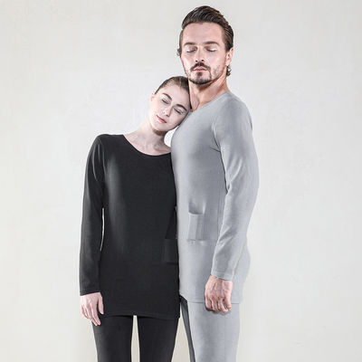 Calzado térmico de moda masculina calentado con pantalones largos para hombres