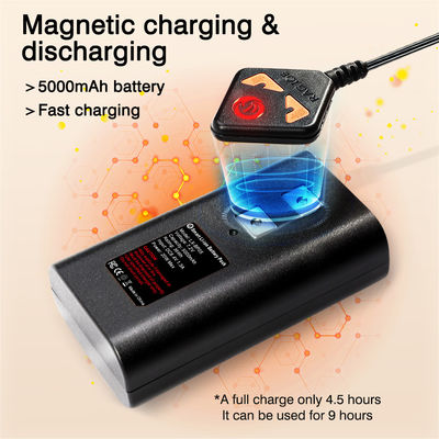 Control remoto inalámbrico eléctrico para hombres con calefacción de base de capa de manga larga camisetas ultra suaves