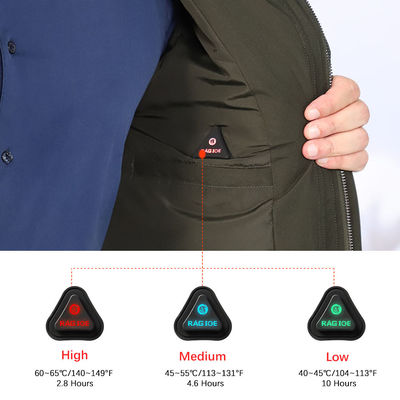Chaqueta de calefacción para hombres Ropa calefaccionada a medida Electrico Softshell Invernal impermeable Vestido de trabajo