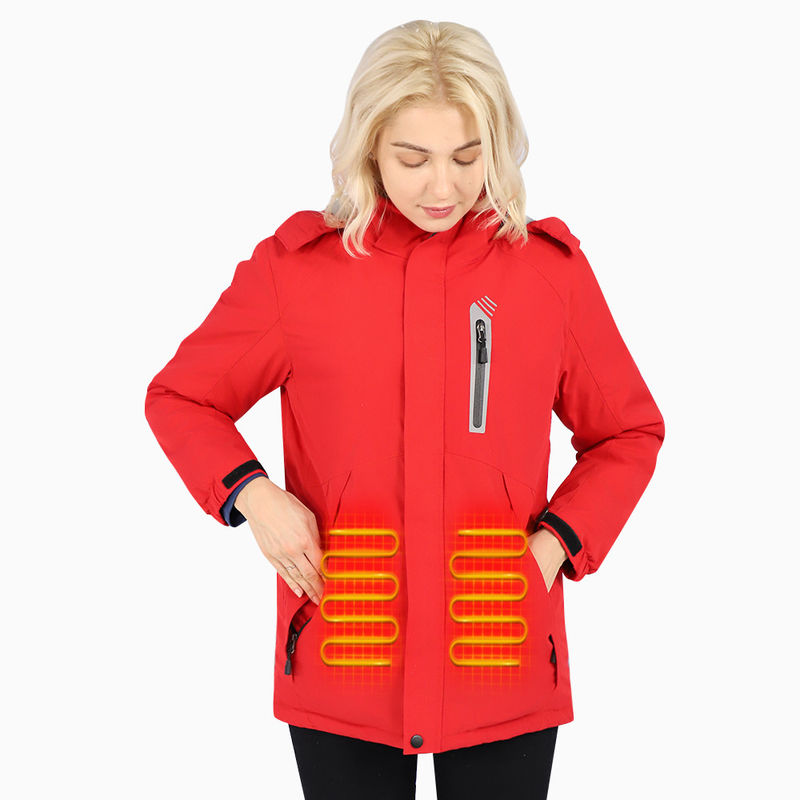 Vestidos de invierno con calefacción de Softshell con batería eléctrica chaqueta de caza con calefacción con batería de 7,4 V