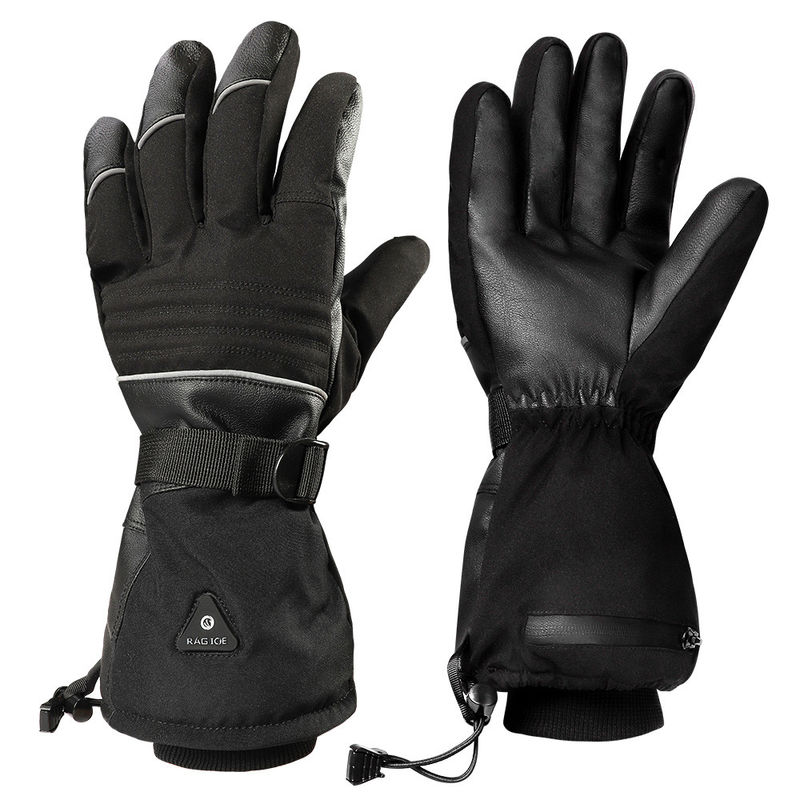 FCC Guantes de motocicleta recargables con calefacción Guantes de calefacción eléctricos para mantenerse caliente en invierno